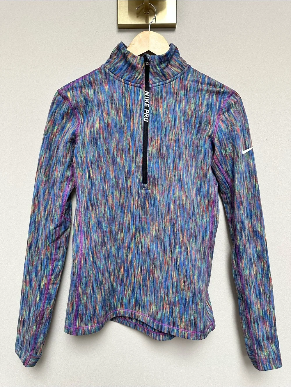 Nike Pro Multicolor Half-Zip Performance Sweater